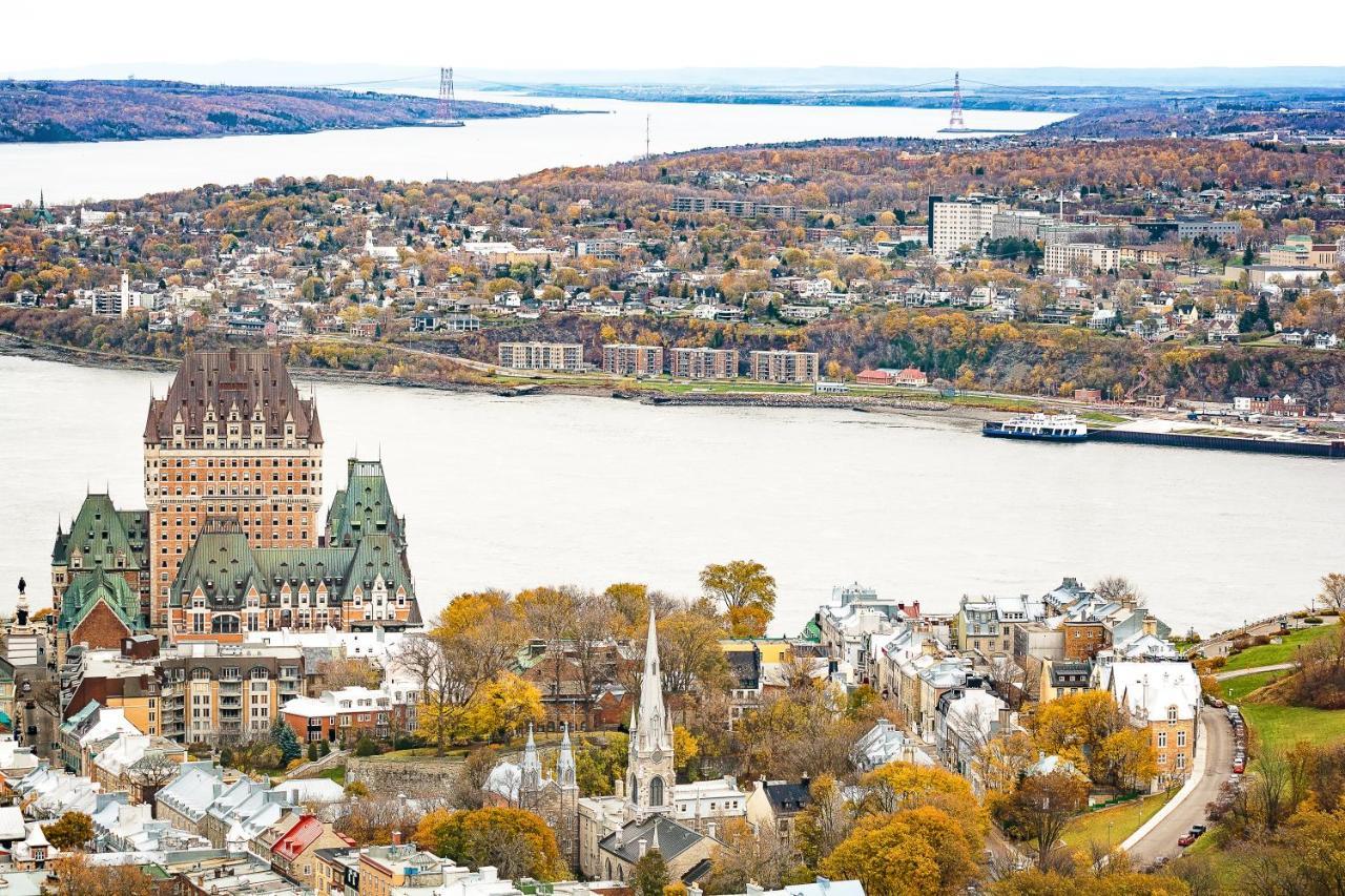 Appart Hotel Le Saint-Anselme ケベックシティ エクステリア 写真