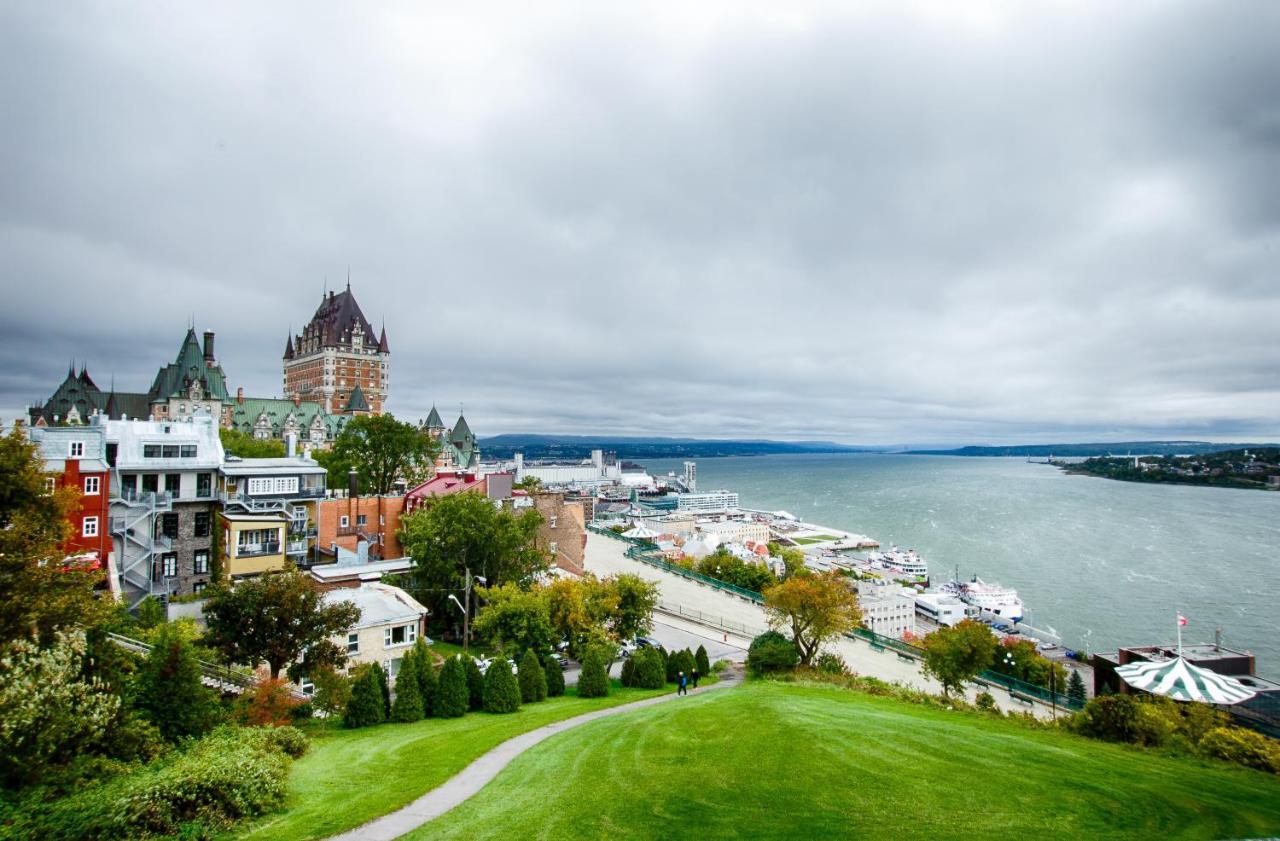 Appart Hotel Le Saint-Anselme ケベックシティ エクステリア 写真